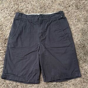 Vans Boys Dark Gray Shorts Size 14